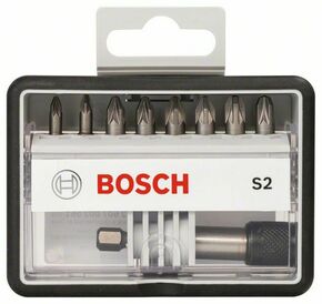Bosch Power Tools Schrauberbit-Set 8+1-tlg, S PZ 2607002561