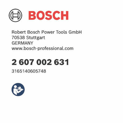 Bosch Power Tools Rohr für Bosch-Sauger, 0,5 m 35 mm für GAS 15 L 2607002631