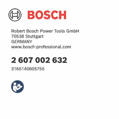 Bosch Power Tools Adapter für interne Absaugung für GAS 15 2607002632