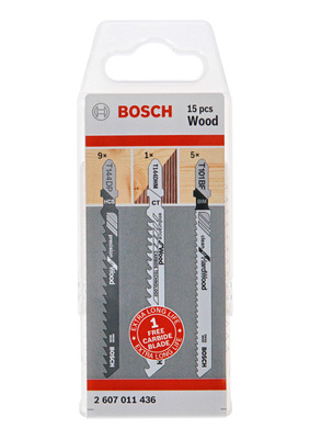 Bosch Power Tools PRO Wood Set, 15-tlg. 2607011436