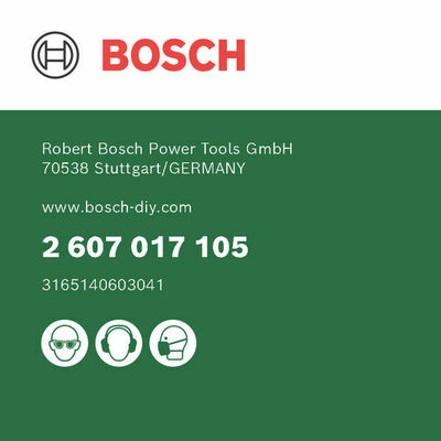 Bosch Power Tools Schleifblatt-Set für Schwingschleifer BD 2607017105