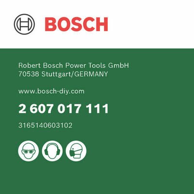 Bosch Power Tools Schleifblatt-Set für Deltaschleifer 105 2607017111