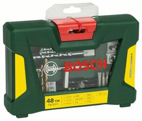 Bosch Power Tools Bohrer-/Bit-Set V-Line TiN,VE48 2607017314