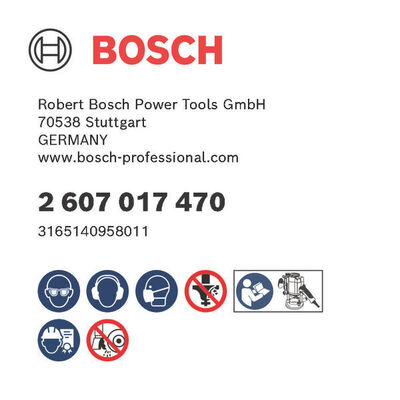 Bosch Power Tools PRO Kantenfräser-Set, 6-tlg 2607017470