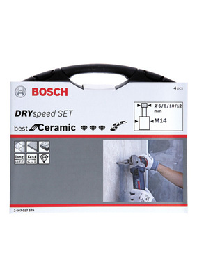 Bosch Power Tools PRO Ceramic dry M14 Trockenbohrkronen-Se 2607017579