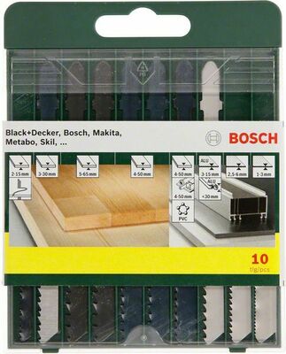 Bosch Power Tools Sägeblattkassette 10 tlg 2607019461