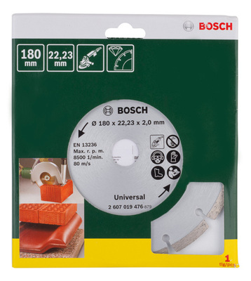 Bosch Power Tools DIA Trenn f.Baumat. 180mm 2607019476