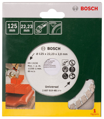 Bosch Power Tools DIA Trenn Turbo Durchmesser: 125mm 2607019481