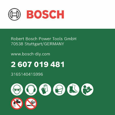Bosch Power Tools DIA Trenn Turbo Durchmesser: 125mm 2607019481