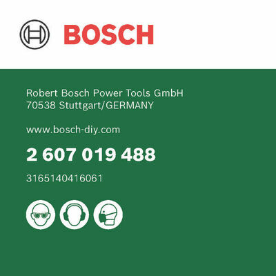 Bosch Power Tools Schleifblatt-Set für Deltaschleifer 93 mm 2607019488