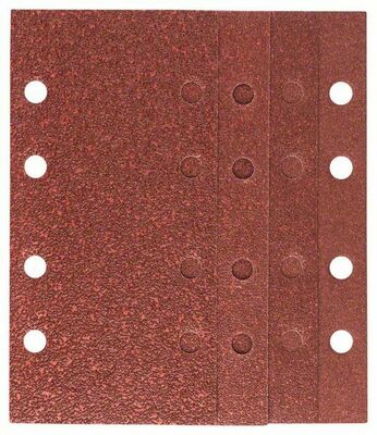Bosch Power Tools Schleifblatt-Set 93x185mm,40-120 2607019495