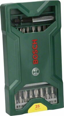 Bosch Power Tools Schrauberbit-Set Mini-X-Line,V25 2607019676
