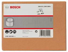 Bosch Power Tools Faltenfilter, Filteroberfläche 2607432024