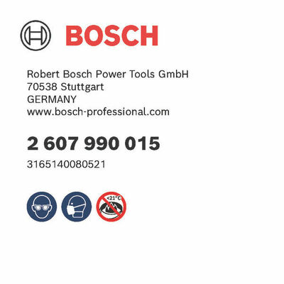 Bosch Power Tools PRO Multi Material Viskose und Dichte 2607990015
