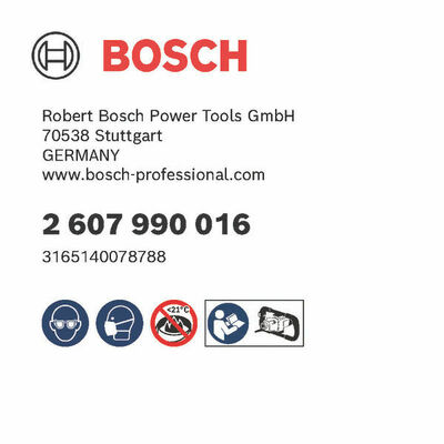 Bosch Power Tools PRO Multi Material Viskose und Dichte 2607990016