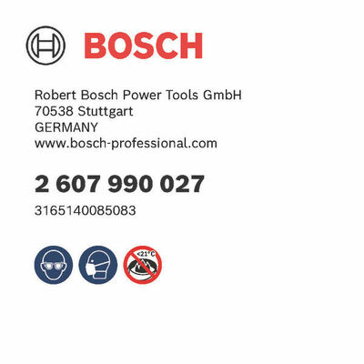 Bosch Power Tools PRO Multi Material Viskose und Klebrige 2607990027