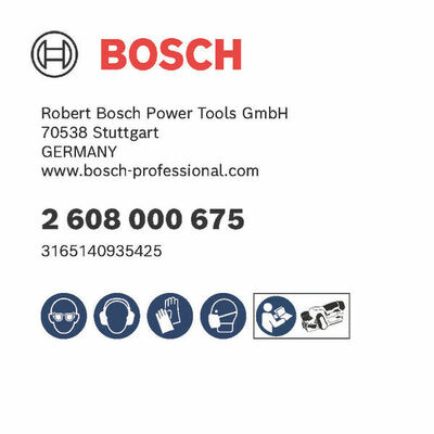 Bosch Power Tools Staubbeutel für GHO 12V-20 2608000675