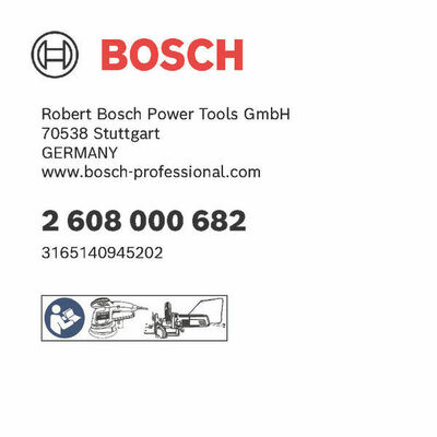Bosch Power Tools Absaugadapter für GFF 22 A und GEX 150 Turbo 2608000682