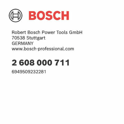 Bosch Power Tools Schaumfilter (einseitig offen) für GAS 12-25 2608000711