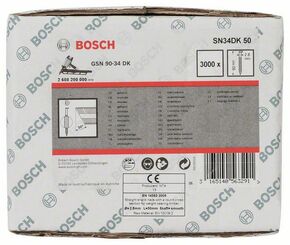 Bosch Power Tools D-Kopf Streifennagel SN34DK 50,2,8mm 2608200000