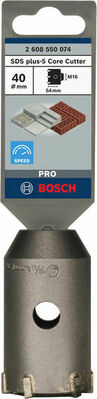 Bosch Power Tools PRO SDS plus-5 Bohrkrone, 40 x 50 x 72 mm 2608550074