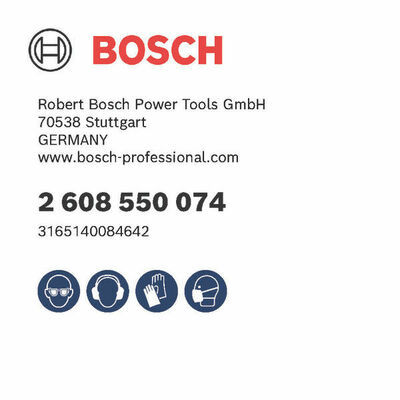 Bosch Power Tools PRO SDS plus-5 Bohrkrone, 40 x 50 x 72 mm 2608550074