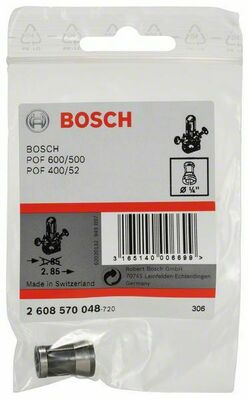 Bosch Power Tools Spannzange ohne Spannmutter 1/4-Zoll 2608570048