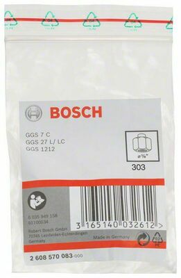 Bosch Power Tools Spannzange mit Spannmutter 1/8-Zoll 2608570083