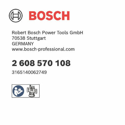 Bosch Power Tools Spannzange, 1/2-Zoll, 24 mm 2608570108