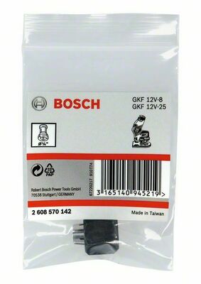 Bosch Power Tools Spannzange 1/4-Zoll mit Überwurfmutter 2608570142