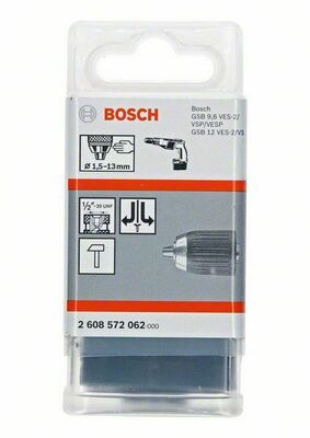 Bosch Power Tools Schnellspannbohrfutter bis 13 mm 2 - 13 mm 2608572062
