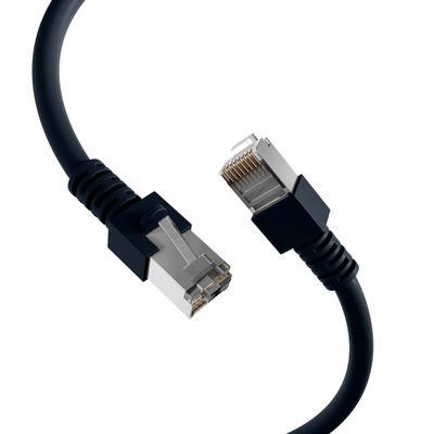 EFB-Elektronik Patchkabel Cat.5e SF/UTP(schwarz)7,5m K5456.7,5