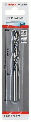 Bosch Power Tools Metallb.HSSPointTeq 7,5 mm, 1er-Pack 2608577170