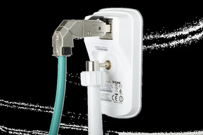 Metz Connect RJ45 Stecker Cat.6A Kabelzuführ.180 Grad 130E405032-E