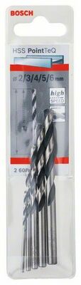 Bosch Power Tools Set Metallspiralbohr HSS-PointTeQ,5-tlg 2608577345