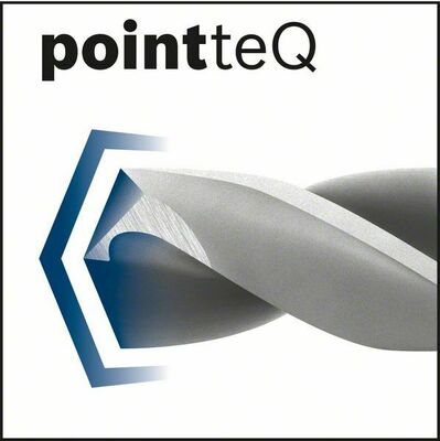 Bosch Power Tools Metallspiralbohrer HSS PointTeQ,5,5mm 2608577527