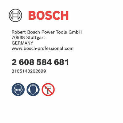Bosch Power Tools Verlängerung, 305mm, mit Schlüsselweite 2608584681