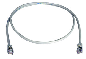 Telegärtner Patchkabel F/UTP C.5e 2,0m gr, FS100, 1:1 100008328