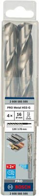 Bosch Power Tools PRO Metal HSS-G Spiralbohrer 16 x 2608585595