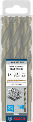 Bosch Power Tools PRO Stainless Steel HSS-Co Spiralbohrer 13 x 2608585905