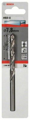 Bosch Power Tools Metallspiralb.HSS-G 7,8x75x117mm 2608585931