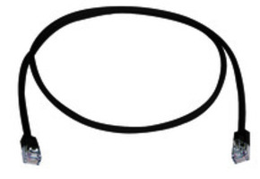 Telegärtner Patchkabel F/UTP Cat.5e schwarz 0,5m FS100 100008070