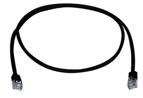 Telegärtner Patchkabel F/UTP Cat.5e schwarz 0,5m FS100 100008070