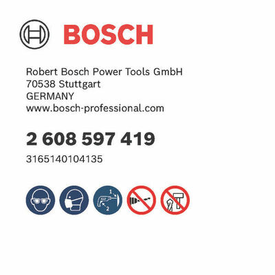 Bosch Power Tools PRO Wood HSS Installationsbohrer 2608597419