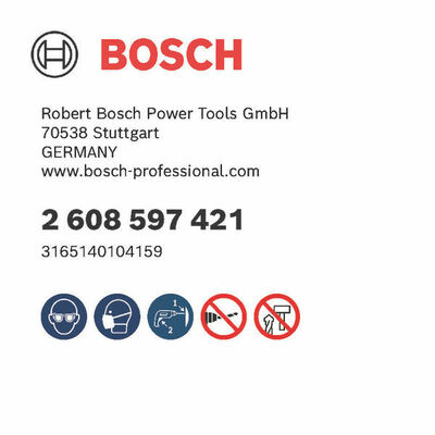 Bosch Power Tools PRO Wood HSS Installationsbohrer 2608597421