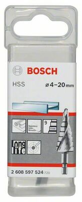 Bosch Power Tools Stufenbohrer HSS, Sechskantschaft 4 - 2608597524