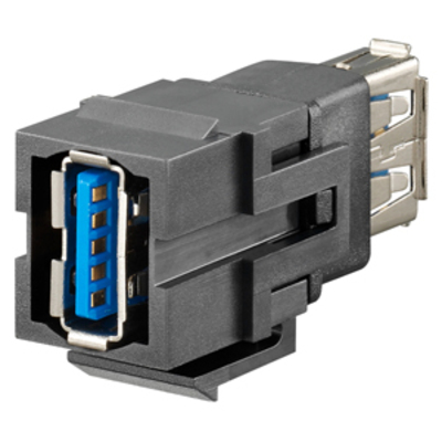 Rutenbeck Kommunikationsadapter Keystone KMK-USB 3.0 sw
