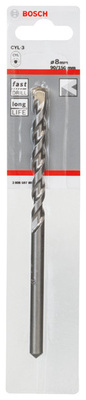Bosch Power Tools Betonbohrer CYL-3, 8 x 90 x 150 mm, 1er-Pack 2608597898