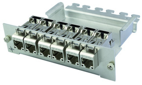 Telegärtner Modulträger 3HE/7TE inkl.6xAMJ-S Modul 100006985