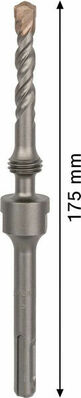 Bosch Power Tools PRO SDS plus Adapter, einteilig 175 mm M16 2608598046